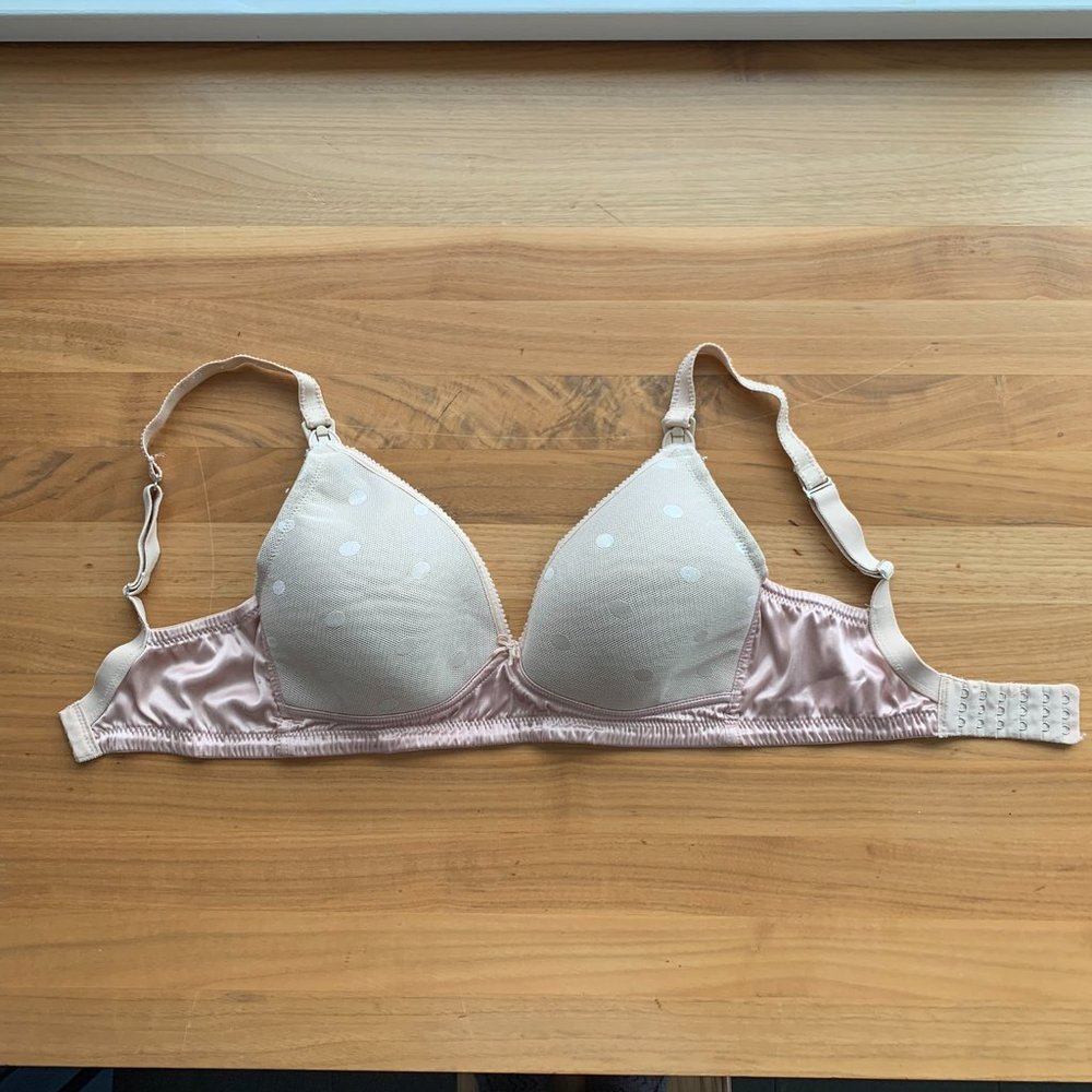 Cake Lingerie Nude Nursing Bra, 30D, No Wire